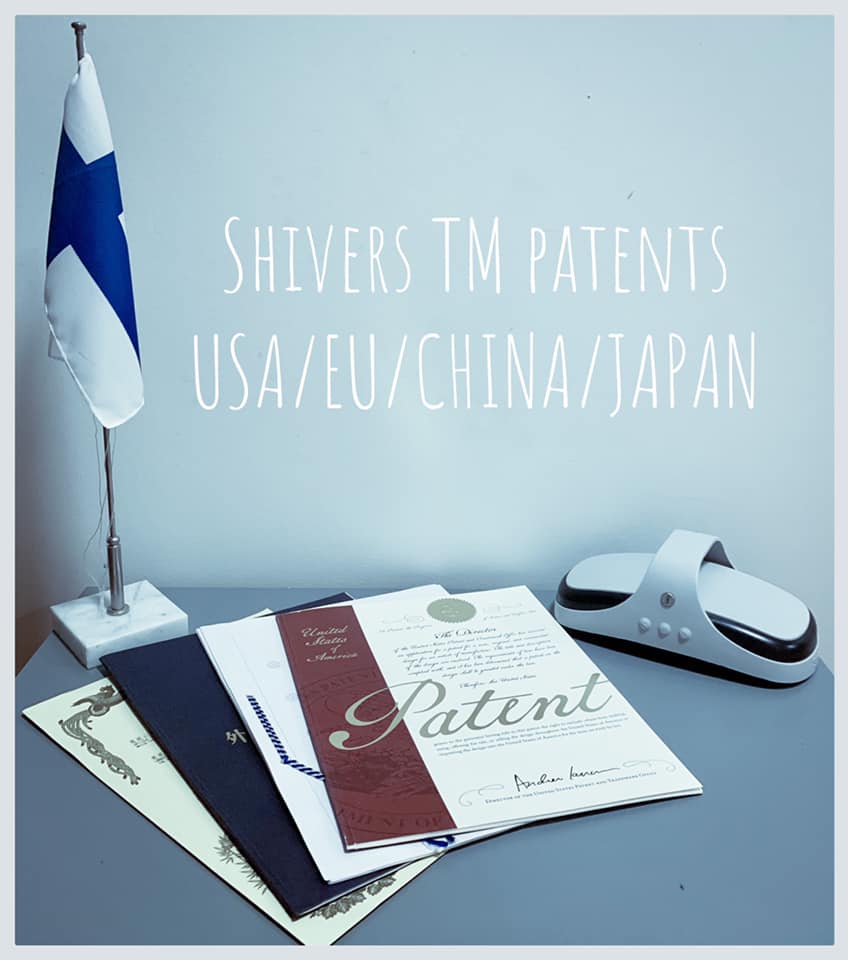 Shivers design patented